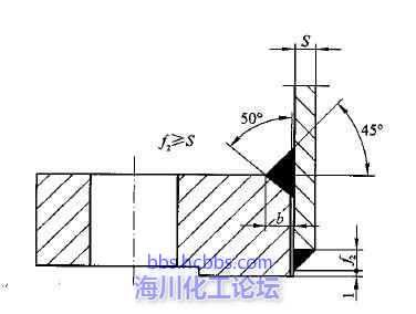 平焊法兰的焊接形式