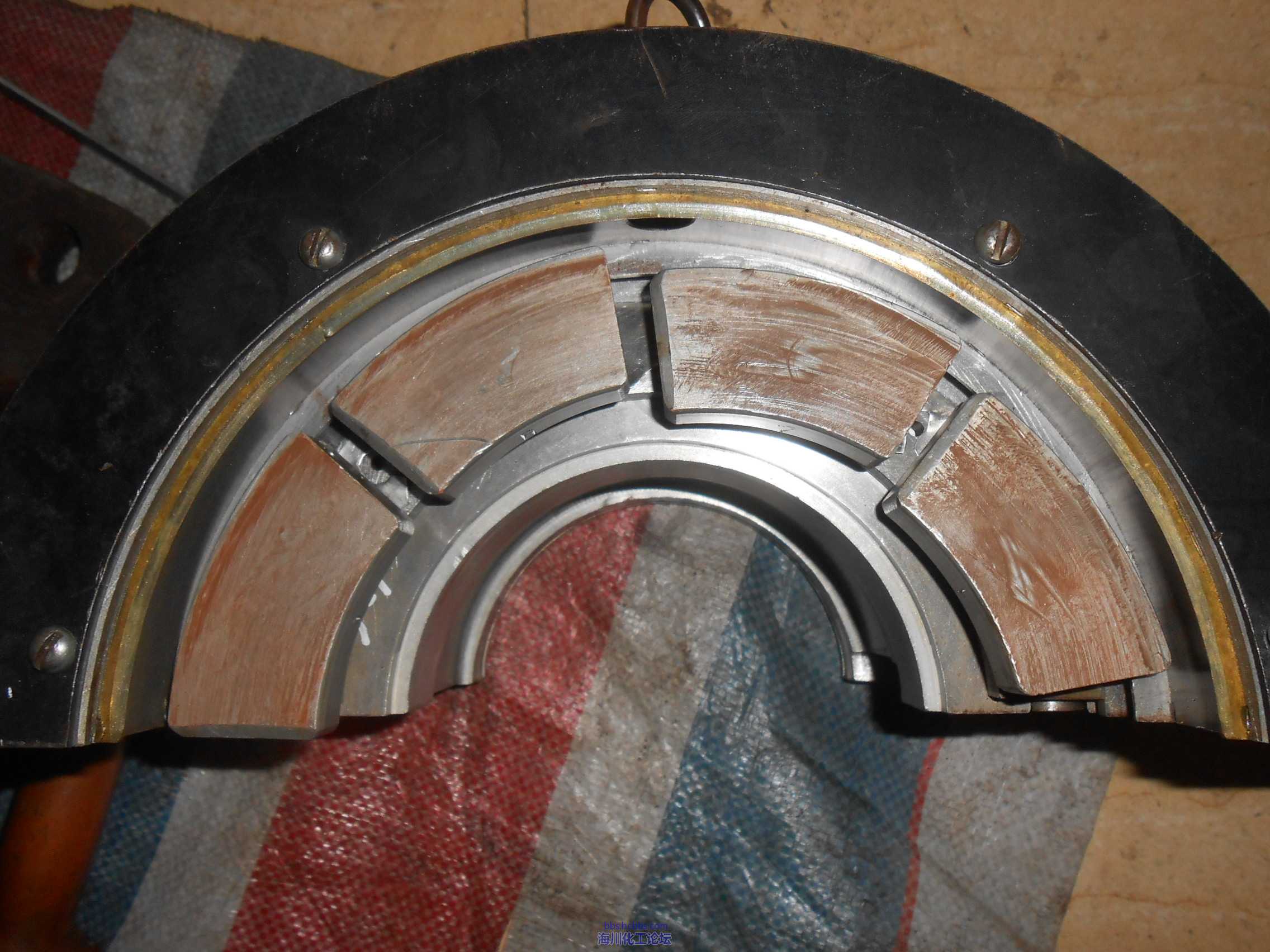 谁有可倾瓦 双向止推滑动轴承图片或模型,发出来共享一下啊