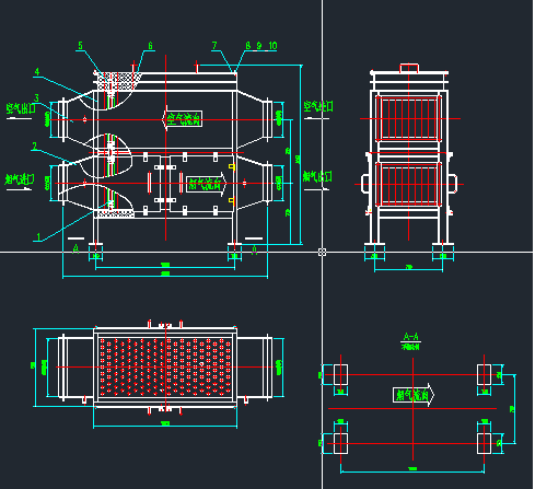 火电厂空预器结构图图片